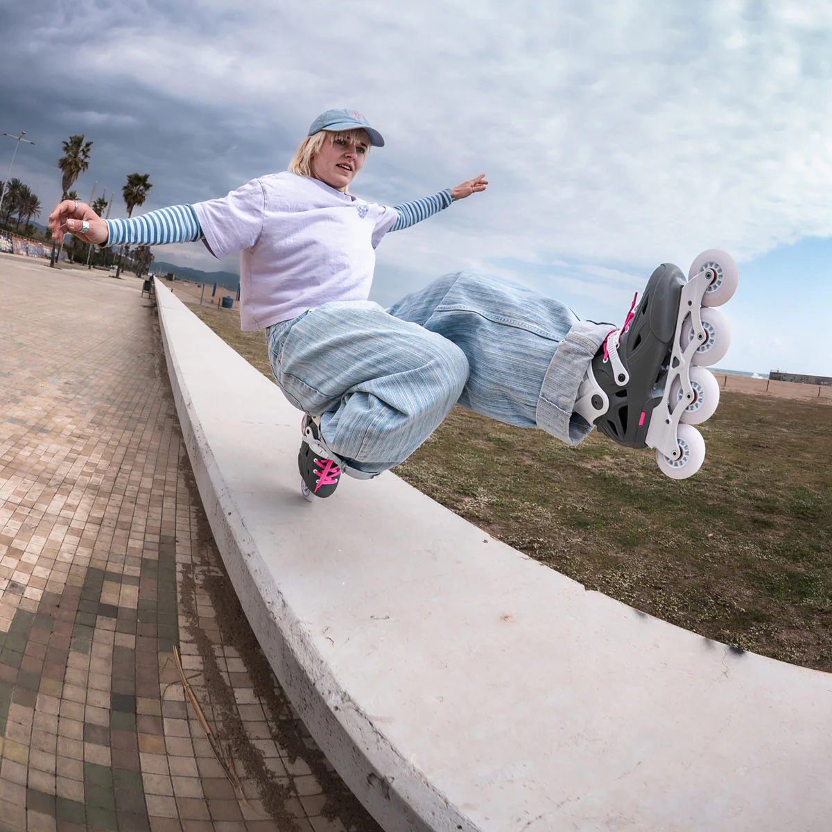 PATINS PLAYLIFE IMPERIAL 80 FUCSIA | 80mm ABEC-9