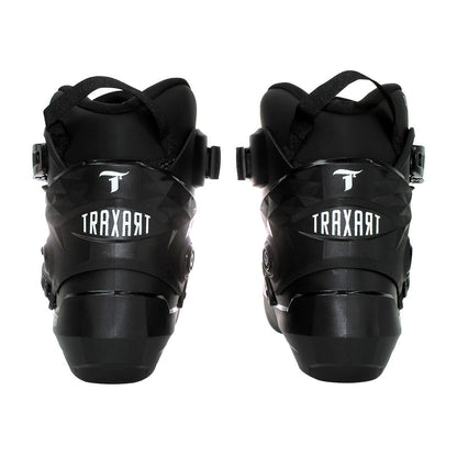 BOTA FREESTYLE PARA PATINS TRAXART CUSTOM PRETO | ABEC 9 CROMO