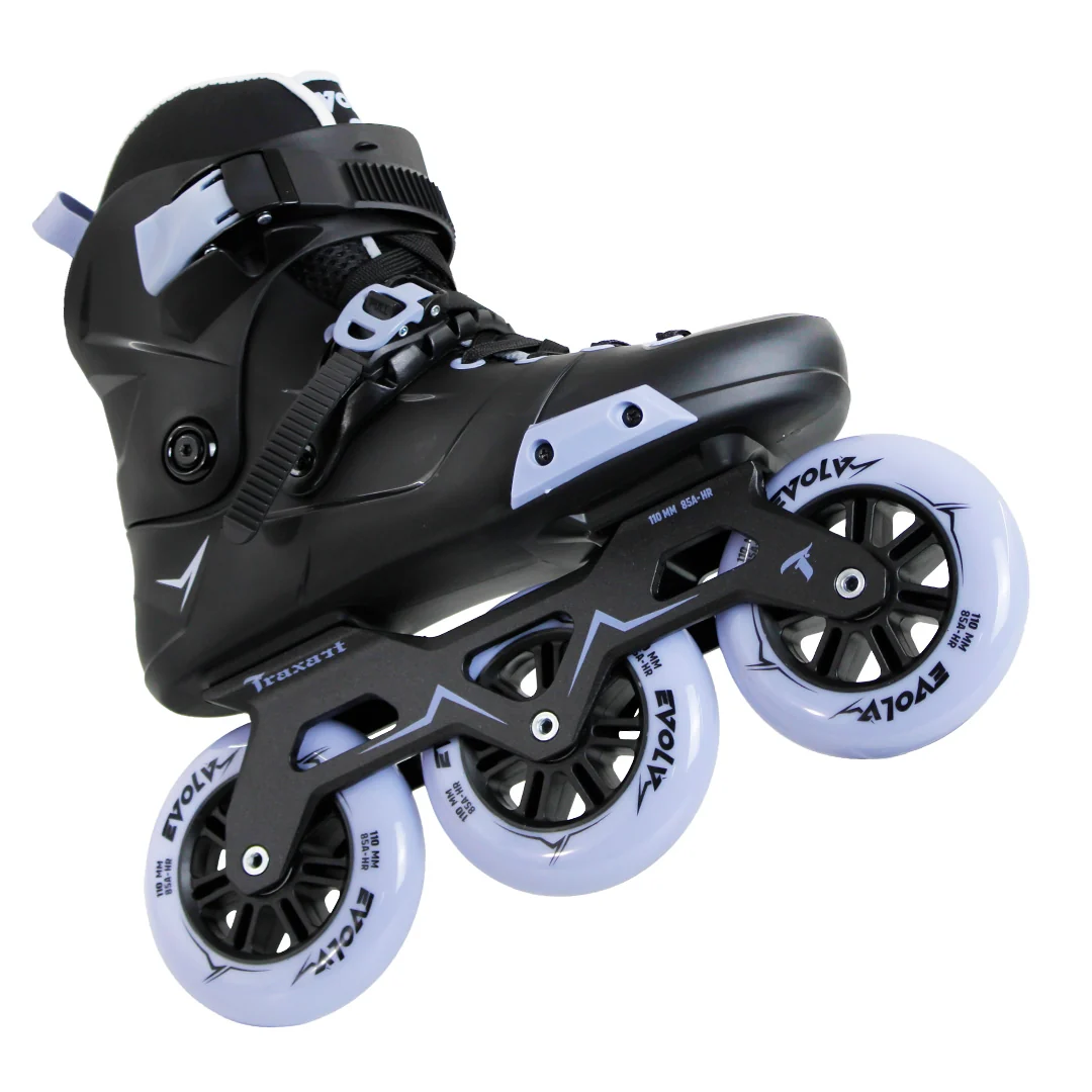 PATINS TRAXART INLINE 3 RODAS EVOLV | 110mm Abec-9 Cromo