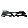 BASE HÍBRIDA PARA PATINS INLINE TRAXART PRETO | 4X80mm 3x110mm