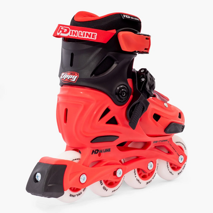 PATINS HD INLINE ZIPPY SHOCK RED | ABEC-9