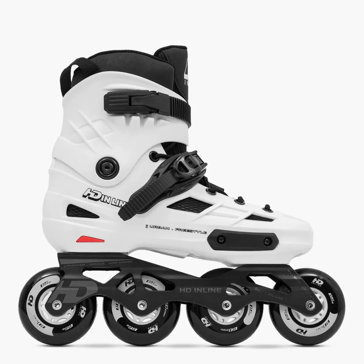 PATINS HD INLINE SKULL 2.5 BRANCO | 80mm Abec 9