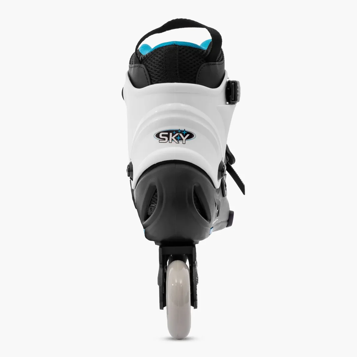 PATINS HD INLINE SKY PRETO/BRANCO | 80mm ABEC-9