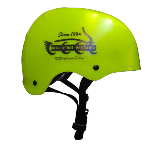 CAPACETE ROLLIN'TIME | AMARELO NEON