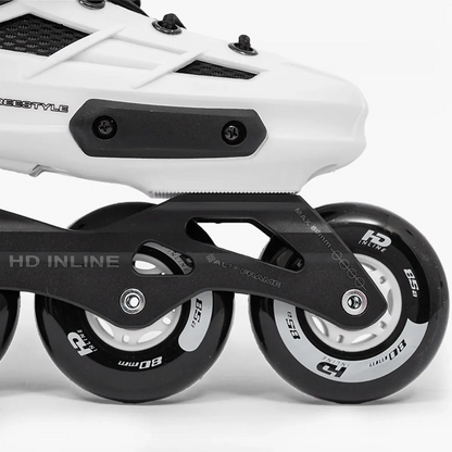 PATINS HD INLINE SKULL 2.5 BRANCO | 80mm Abec 9