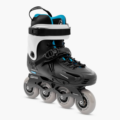 PATINS HD INLINE SKY PRETO/BRANCO | 80mm ABEC-9