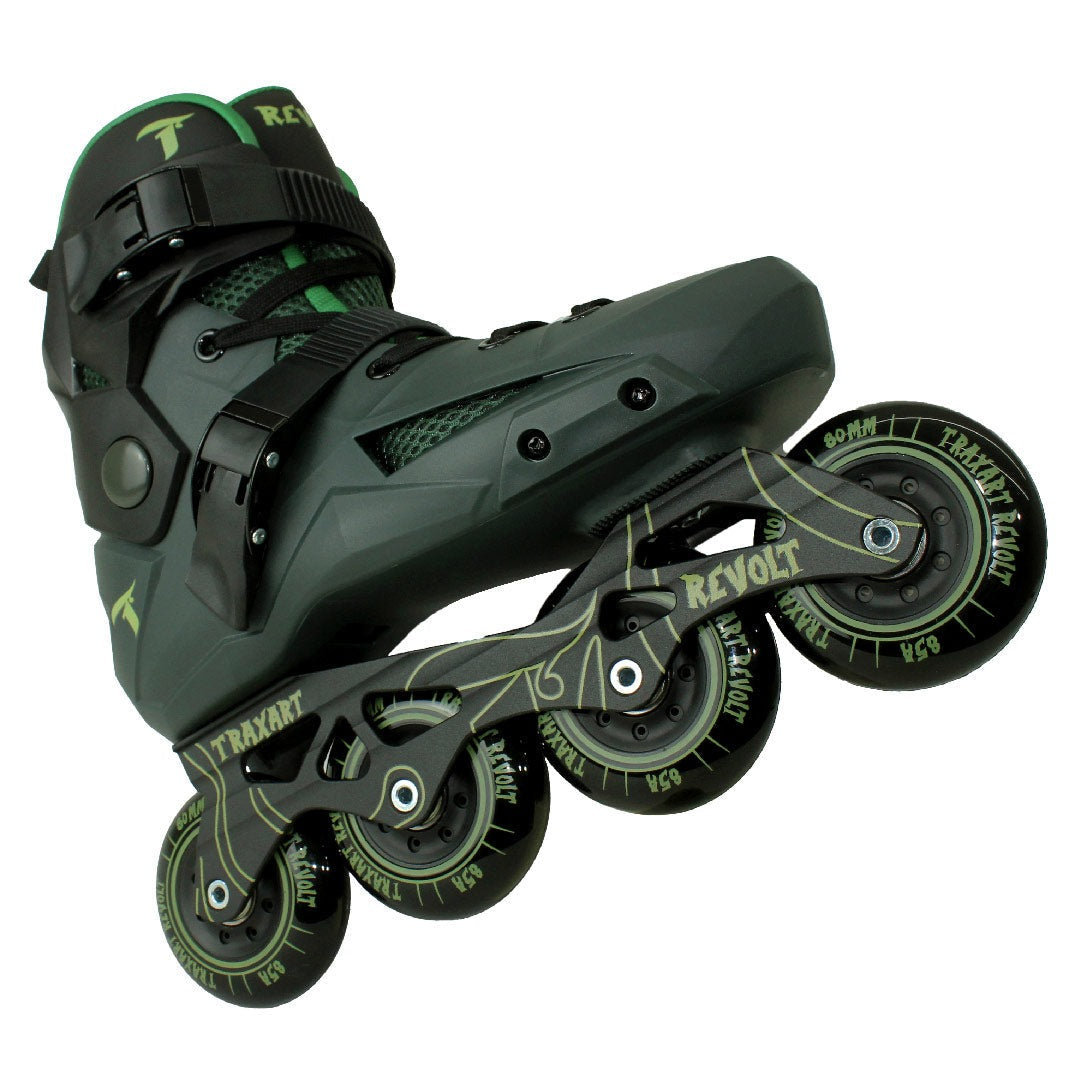 PATINS TRAXART REVOLT VERDE | 80mm 85a