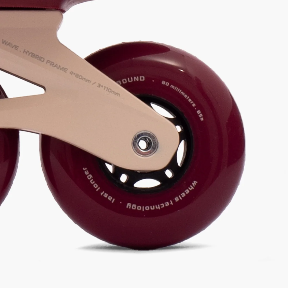 Patins HD Inline Wave Neo Bordo | Abec-9