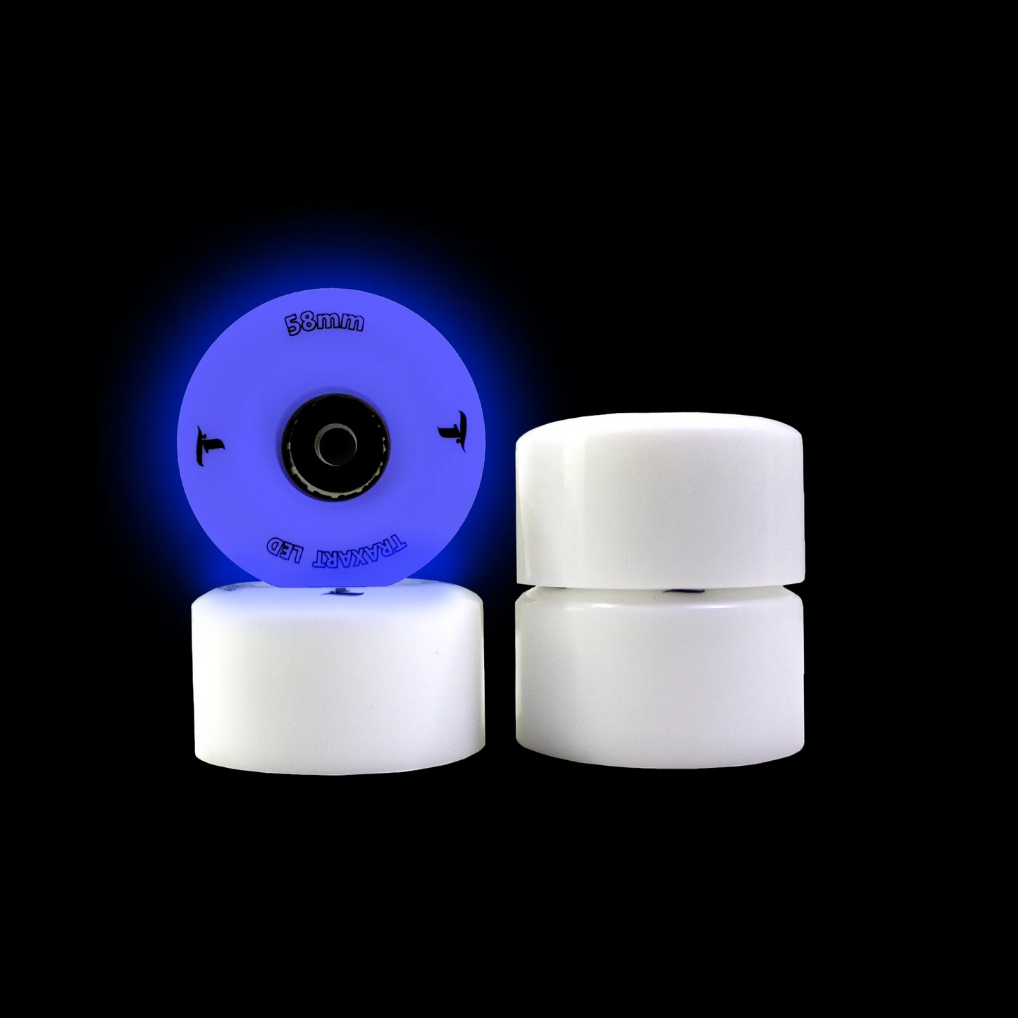 JOGO DE RODAS DE LED TRAXART QUAD