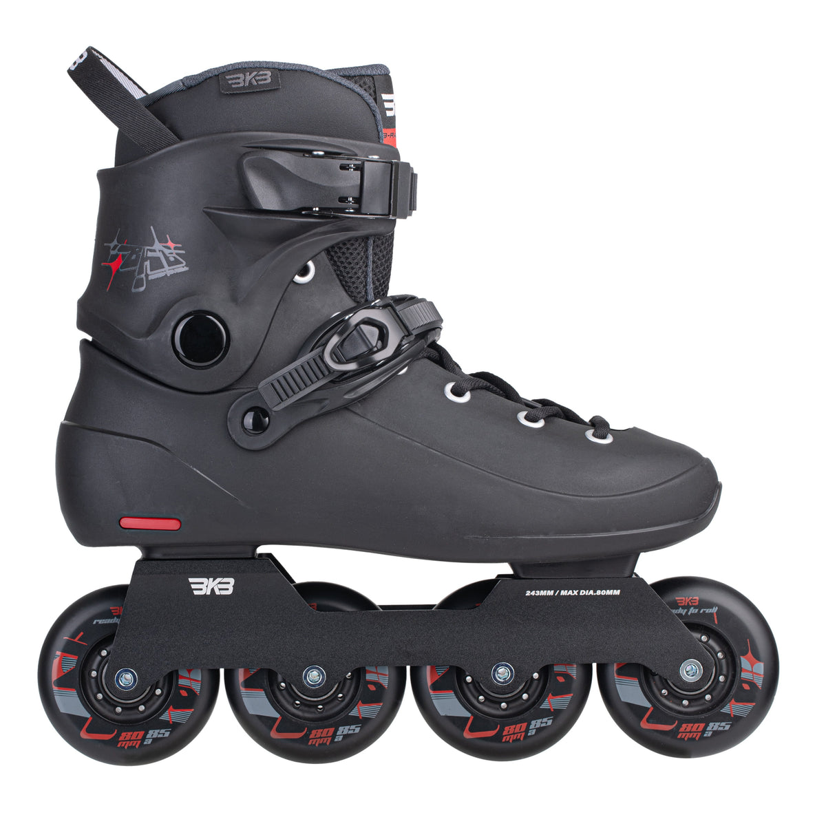 PATINS BKB B9 RANGER PRETO | ABEC 7 CHROME