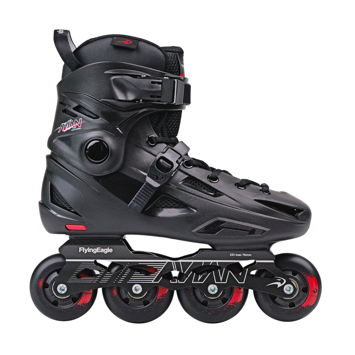 PATINS FLYINGEAGLE AVIAN PRETO | ABEC 7 CHROME