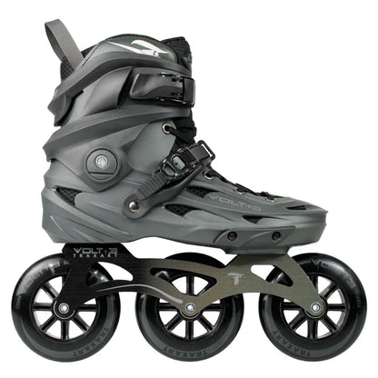 PATINS TRAXART VOLT+ 3 CINZA - 110 MM - ABEC 9 CROMO