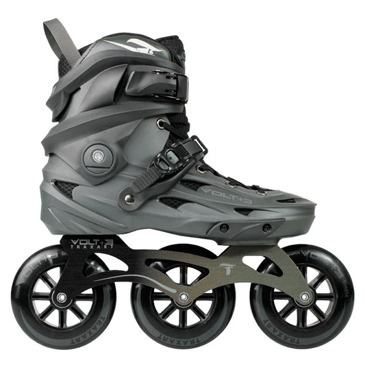 PATINS TRAXART VOLT+ 3 CINZA - 110 MM - ABEC 9 CROMO