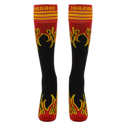 MEIA INLINE DESENHADA FOGO | DZ-071