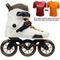 PATINS INLINE 3 RODAS EVOLV MARROM | 110mm Abec 9 Cromo