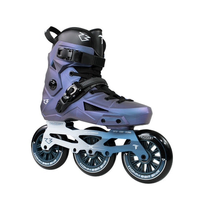 PATINS TRAXART NEW REVOLT R3 HOLOGRÁFICO | 110mm ABEC-9 CROMO