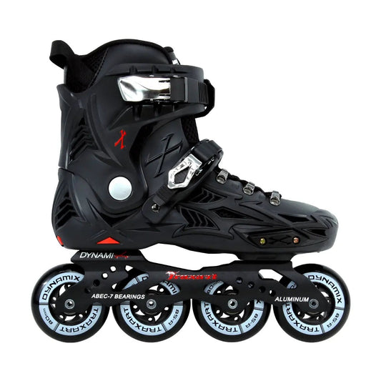 PATINS INLINE TRAXART DYNAMIX PRETO | 80mm Abec-7