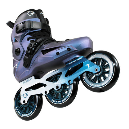 PATINS TRAXART NEW REVOLT R3 HOLOGRÁFICO | 110mm ABEC-9 CROMO