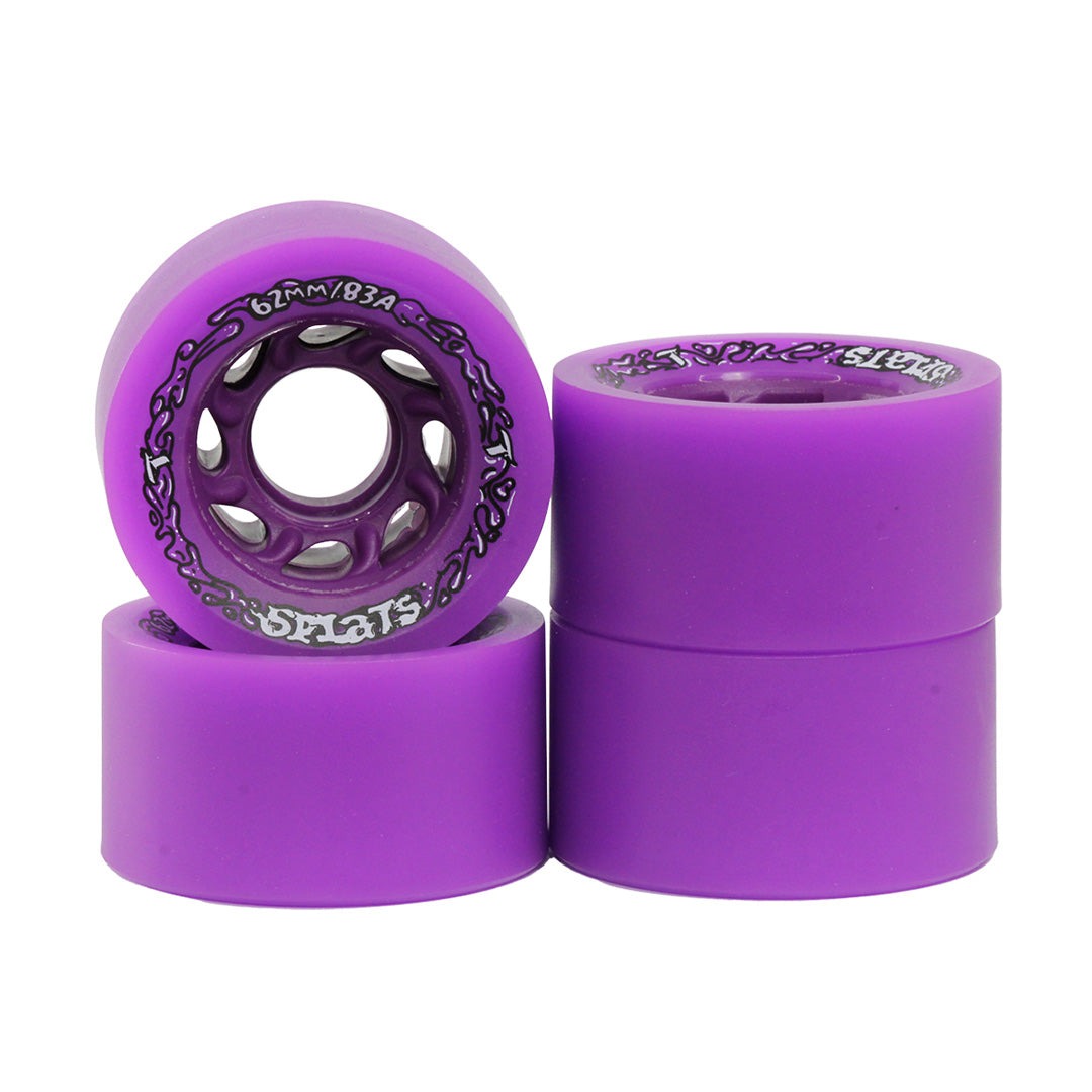 JOGO DE RODAS SPLATS 62x40mm x 83a | ROXO