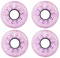 JOGO DE RODAS QUAD WINTERSWEET GLITTER FLUORECENTE LILAS | 58x32mm