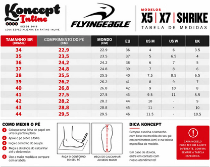 PATINS FLYINGEAGLE X5 SHRIKE PRO FUNKY (ROSA) | ABEC 7 CHROME
