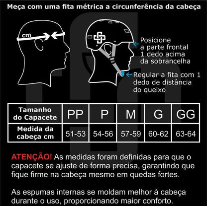 CAPACETE NIGGLI PRO FOSCO | AZUL