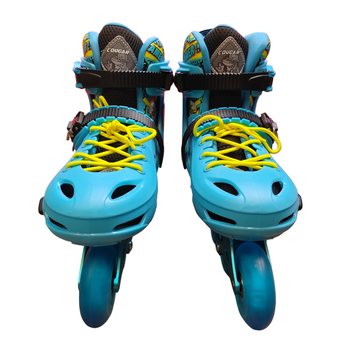 PATINS INLINE INFANTIL COUGAR MZS313-QS AZUL | Abec-9
