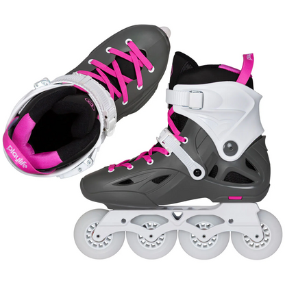 PATINS PLAYLIFE IMPERIAL 80 FUCSIA | 80mm ABEC-9