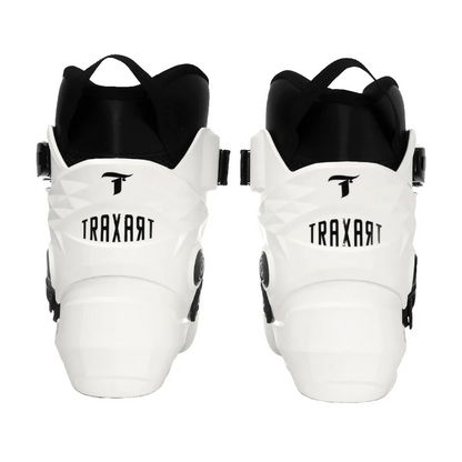 BOTA FREESTYLE PARA PATINS TRAXART CUSTOM BRANCO | ABEC 9 CROMO