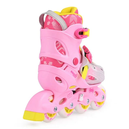 PATINS COSMO CANDY INFANTIL AJUSTAVEL ROSA | ABEC 5
