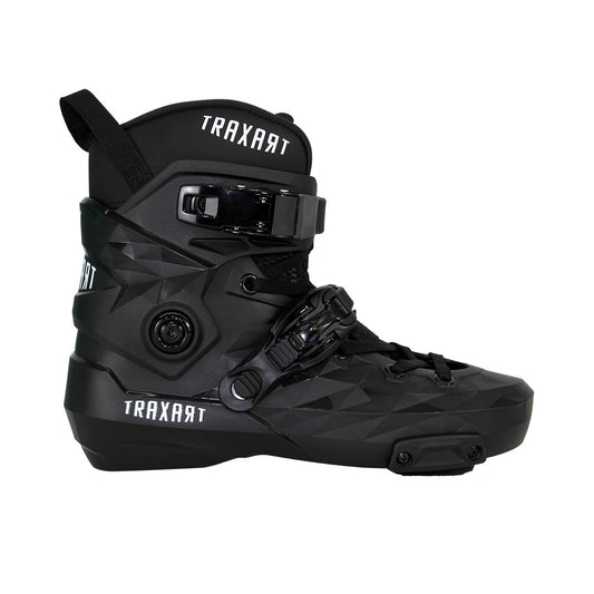 BOTA FREESTYLE PARA PATINS TRAXART CUSTOM PRETO | ABEC 9 CROMO