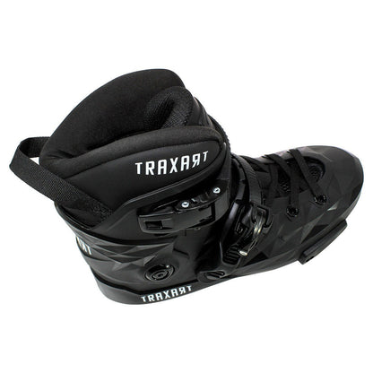 BOTA FREESTYLE PARA PATINS TRAXART CUSTOM PRETO | ABEC 9 CROMO