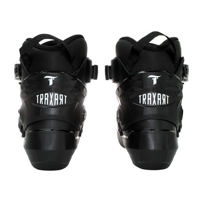 BOTA FREESTYLE PARA PATINS TRAXART CUSTOM PRETO | ABEC 9 CROMO