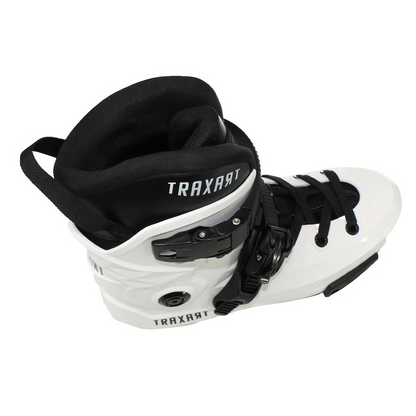BOTA FREESTYLE PARA PATINS TRAXART CUSTOM BRANCO | ABEC 9 CROMO