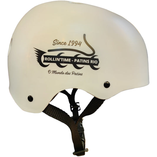 CAPACETE ROLLIN'TIME | BRANCO