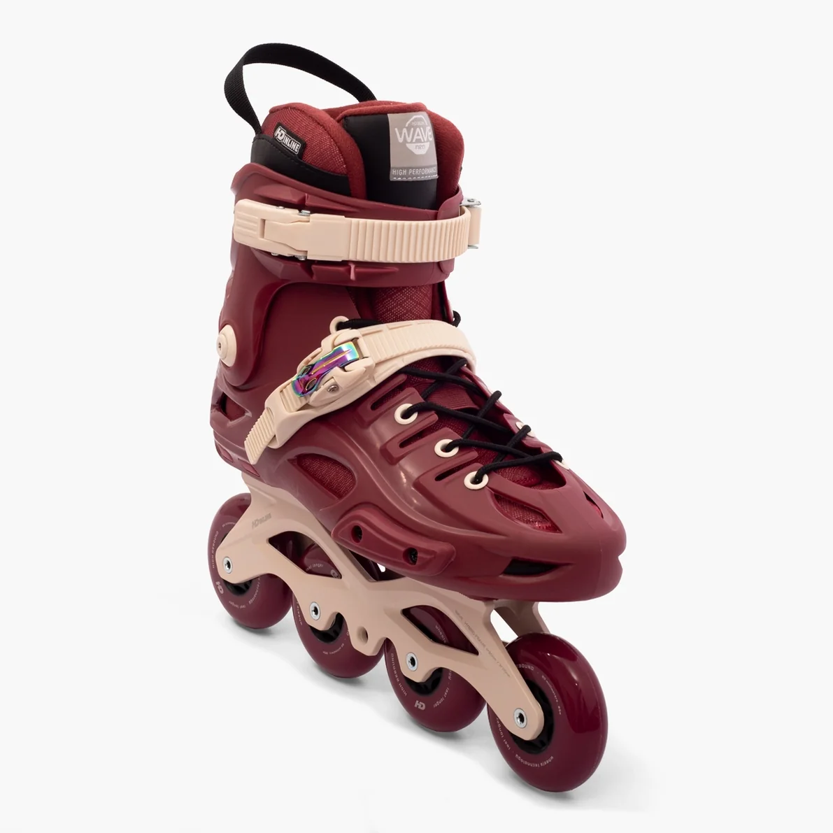 Patins HD Inline Wave Neo Bordo | Abec-9