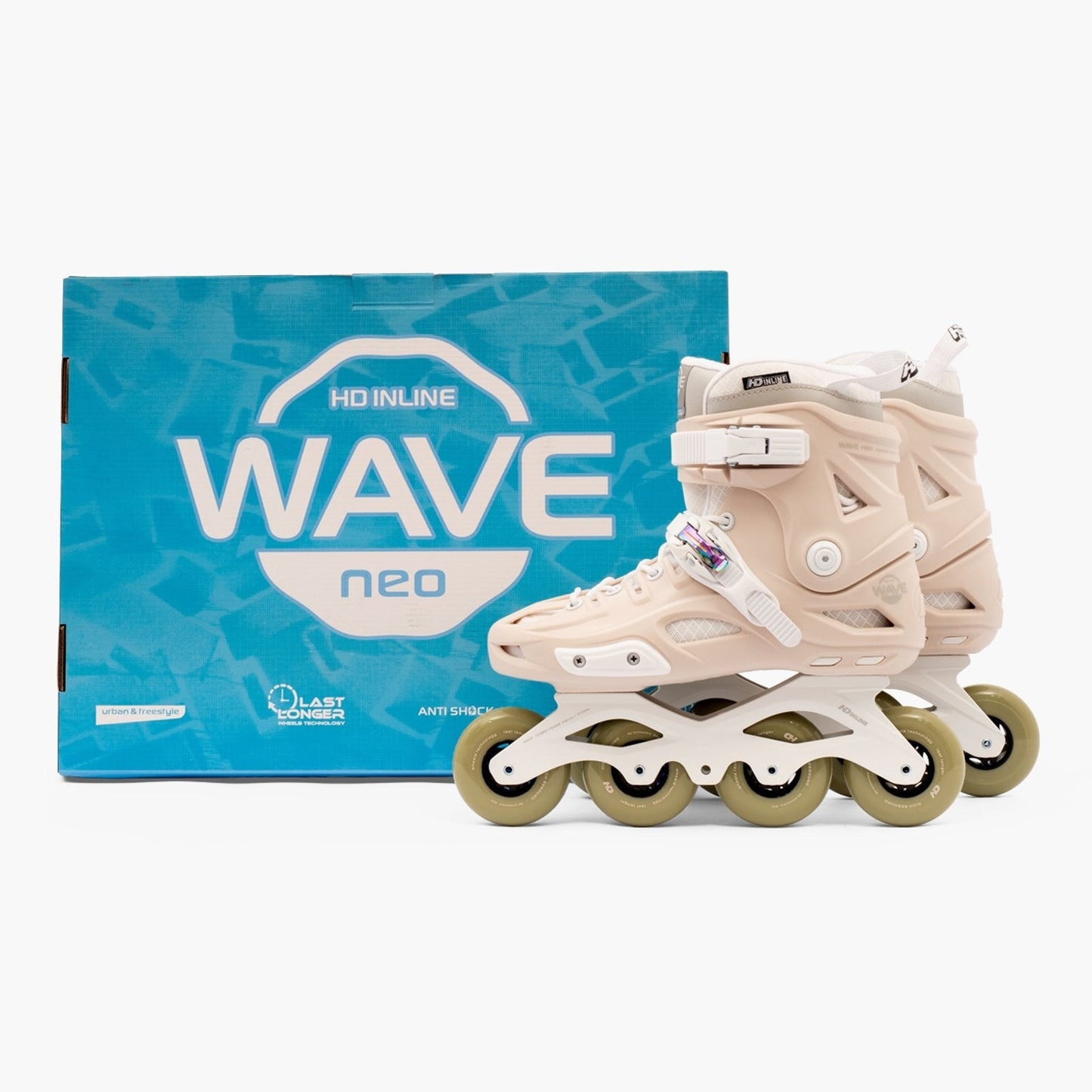 PATINS HD INLINE WAVE NEO MARFIM | 80mm Abec-9
