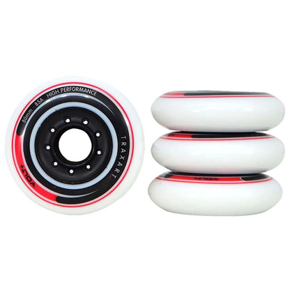 JOGO DE RODAS VOLT+ BRANCO DX-006 | 80MM/85A