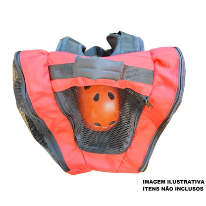 MOCHILA ROLLIN'TIME ROLLIN BAG PLUS | VERMELHO