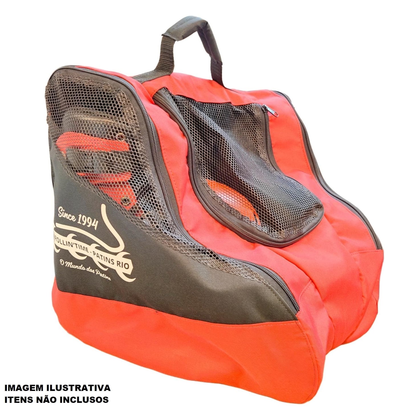 MOCHILA ROLLIN'TIME ROLLIN BAG PLUS | VERMELHO