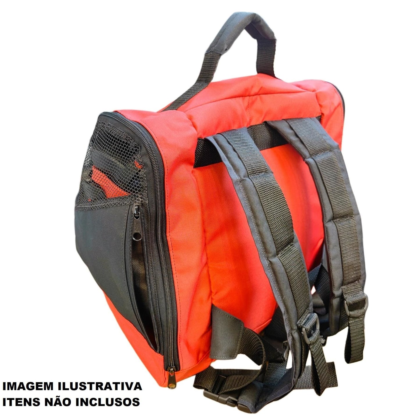 MOCHILA ROLLIN'TIME ROLLIN BAG PLUS | VERMELHO