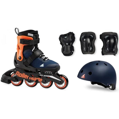 PATINS ROLLERBLADE MICROBLADE CUBE LARANJA | 72mm SG 3