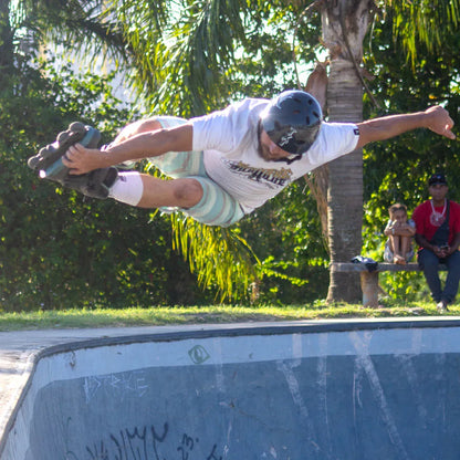 PATINS STREET ATOMIX TRAXART VERDE/CINZA | 59mm 90a