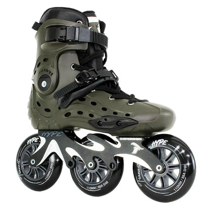 PATINS HYPE VERDE | 110mm Abec 9