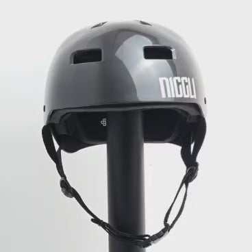 CAPACETE NIGGLI N1 BRILHO TITANIUM
