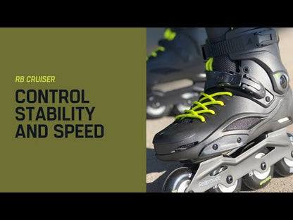 PATINS ROLLERBLADE CRUISER PRETO | 80mm SG7