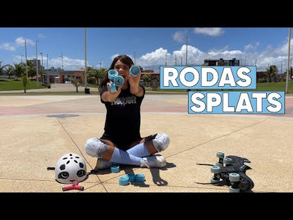 JOGO DE RODAS SPLATS 62X40mm x 83a | AZUL