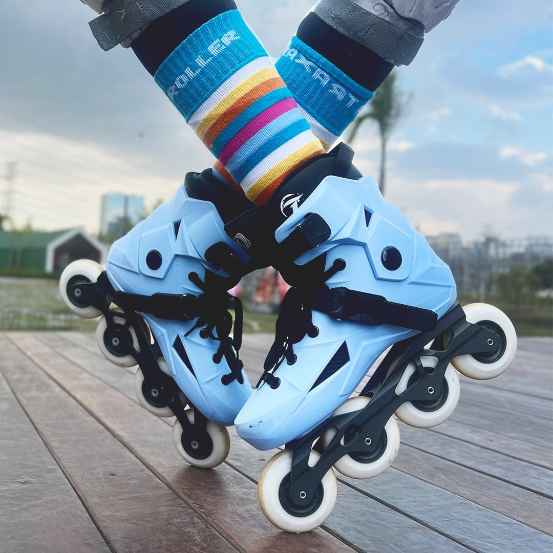 PATINS TRAXART REVOLT AZUL CLARO | 80mm Abec 9