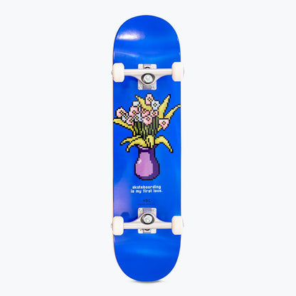 SKATE MONTADO HSC INICIANTE FIRST LOVE | FOIL AZUL