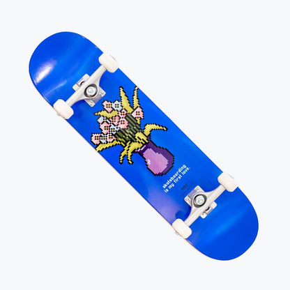 SKATE MONTADO HSC INICIANTE FIRST LOVE | FOIL AZUL